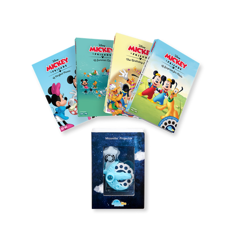 Disney Mickey & Friends 4-Story Collection with Projector